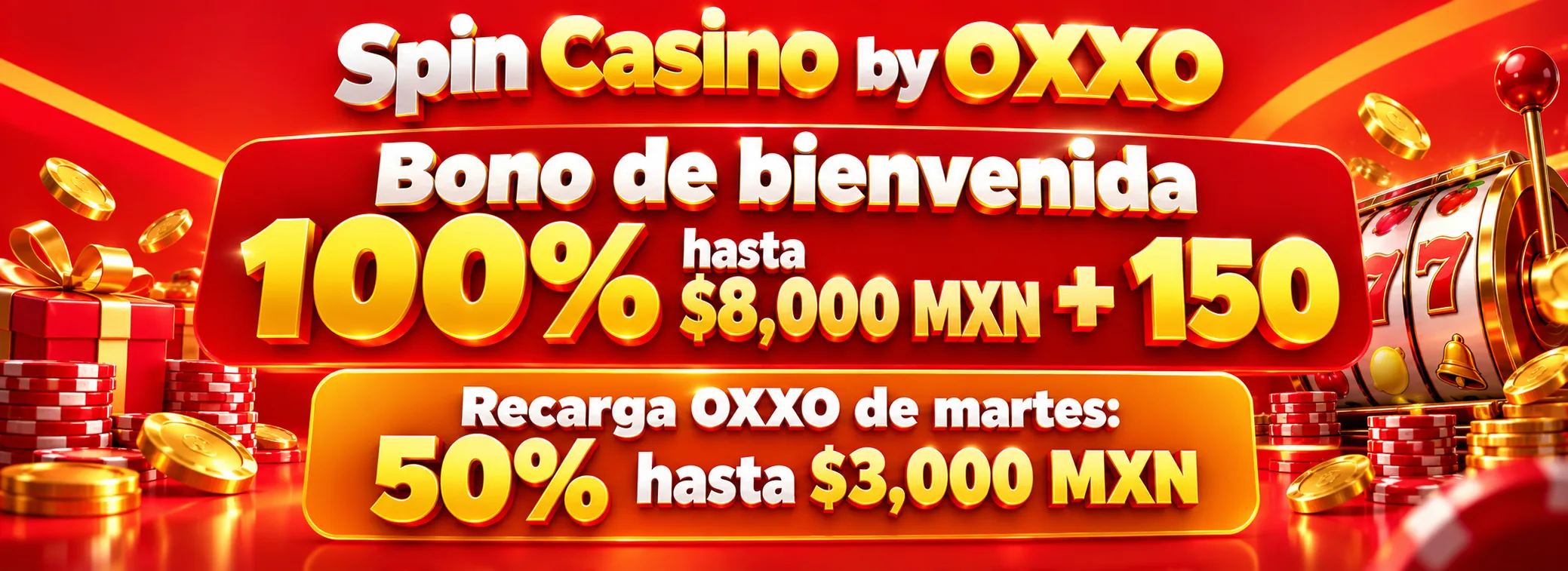 Promociones — Spin Casino by OXXO